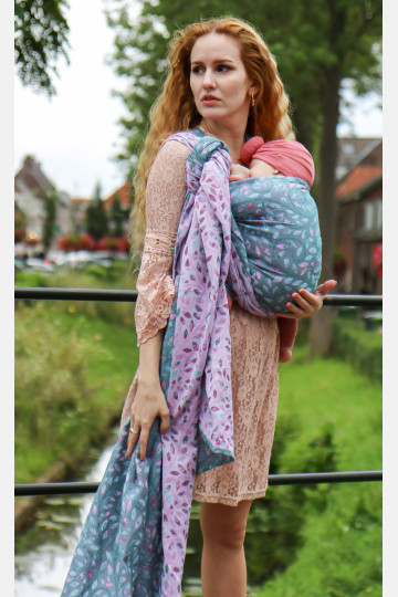 Solnce Eos Weaver of the Forest | Luxury Woven Wrap