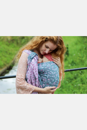 Solnce Eos Weaver of the Forest | Luxury Woven Wrap