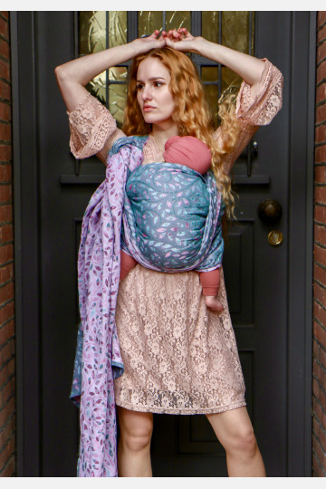 Solnce Eos Weaver of the Forest | Luxury Woven Wrap