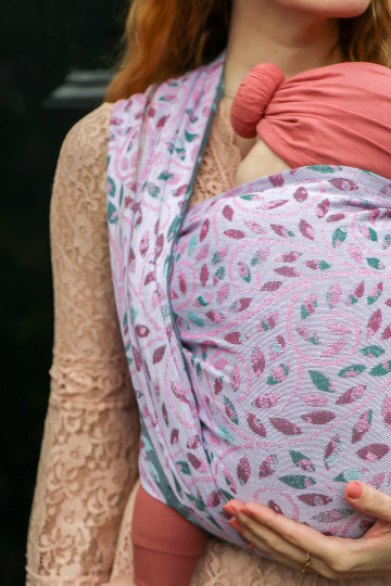 Solnce Eos Weaver of the Forest | Luxury Woven Wrap